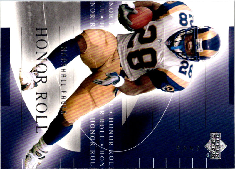 2002 Upper Deck Honor Roll Marshall Faulk