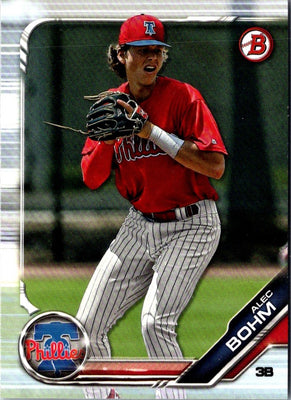 2019 Bowman Alec Bohm #BP-2
