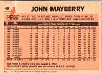 1983 O-Pee-Chee John Mayberry #45