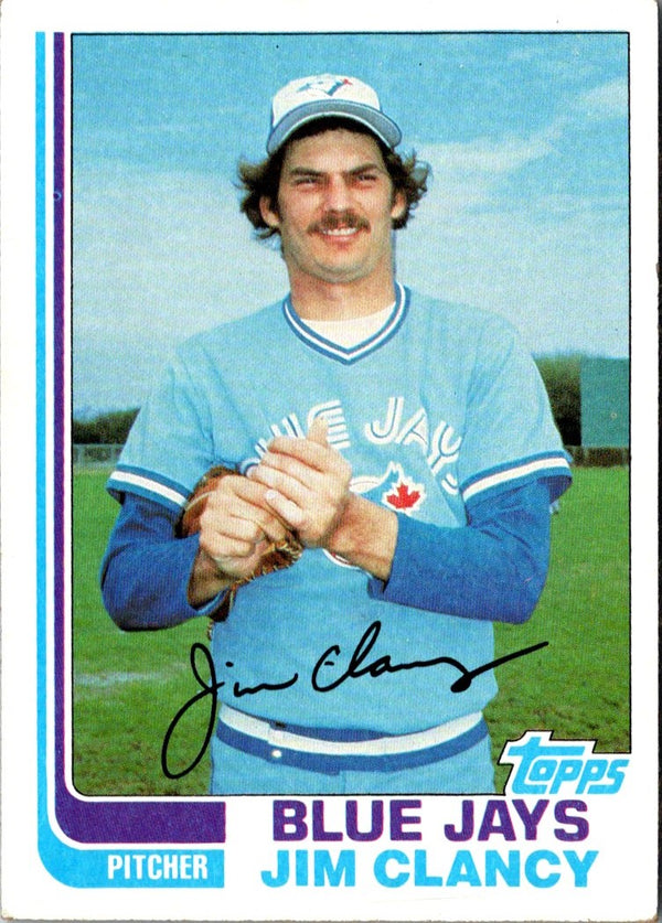 1982 Topps Jim Clancy #28