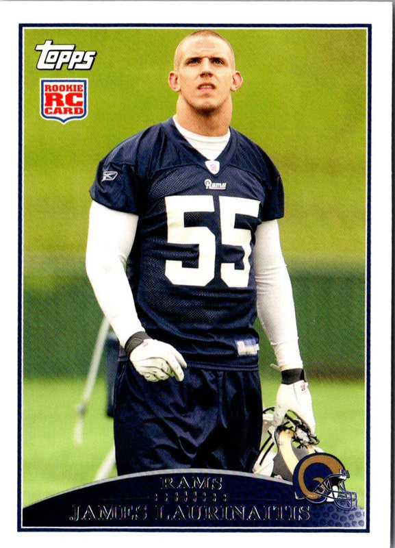 2009 Topps James Laurinaitis #425 Rookie