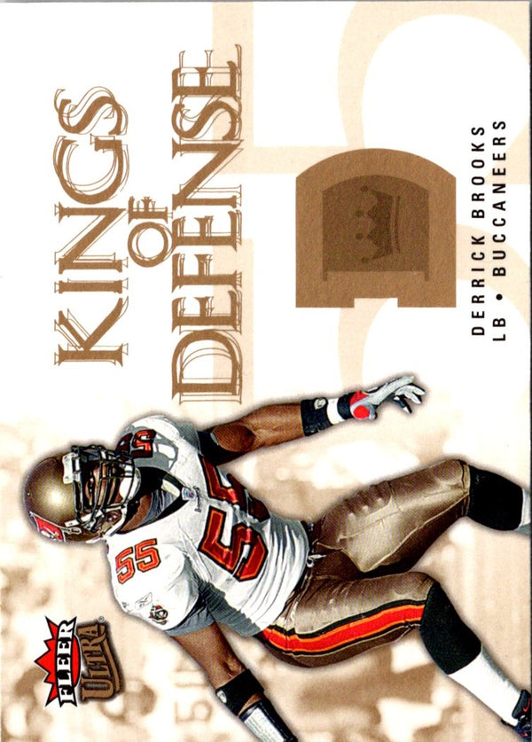 2006 Ultra Kings of Defense Derrick Brooks #KD-DB