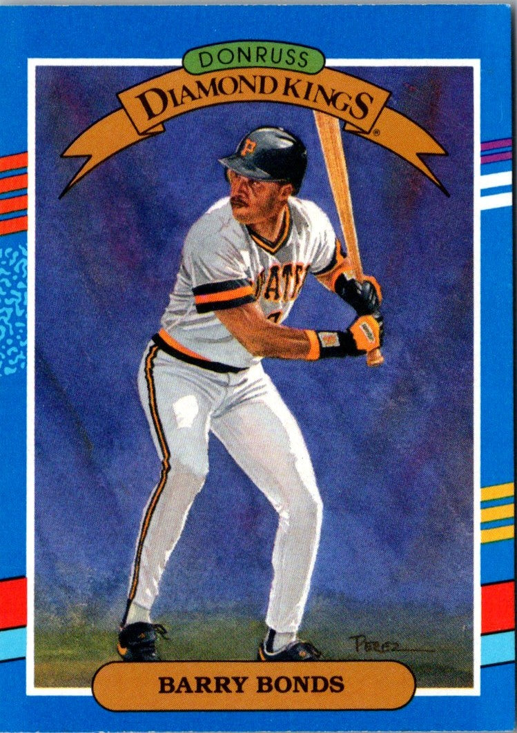 1991 Diamond Kings Barry Bonds