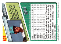 1993 Topps Andres Berumen #627 Rookie