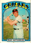 1972 Topps Merv Rettenmund