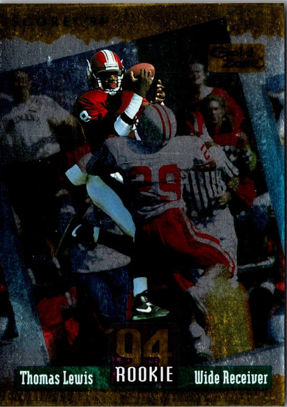 1994 Score Thomas Lewis #303 Rookie
