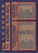 1983 Topps 1982 League Leaders Steve Carlton