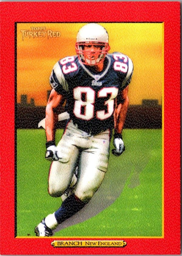 2005 Topps Turkey Red Deion Branch #22