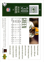 2002 UD Piece of History Ahman Green #36