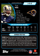 2006 Bowman Tye Hill