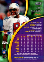 1999 Stadium Club Tony Simmons #42