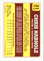 1991 Topps Rookies Chris Nabholz #21