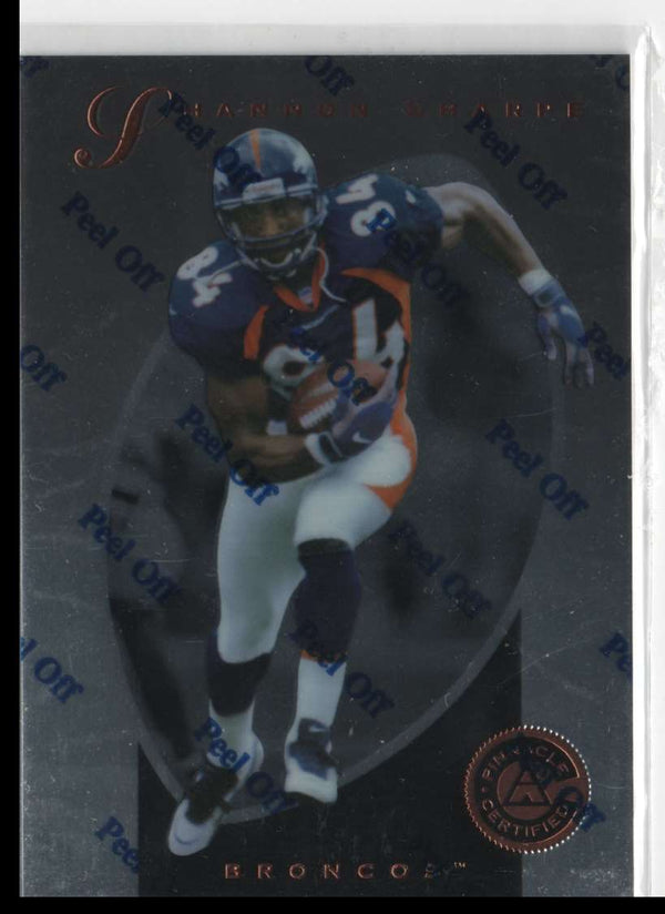 1997 Pinnacle Certified Shannon Sharpe #33