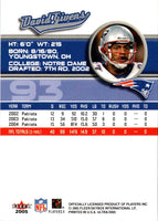 2005 Ultra David Givens #93