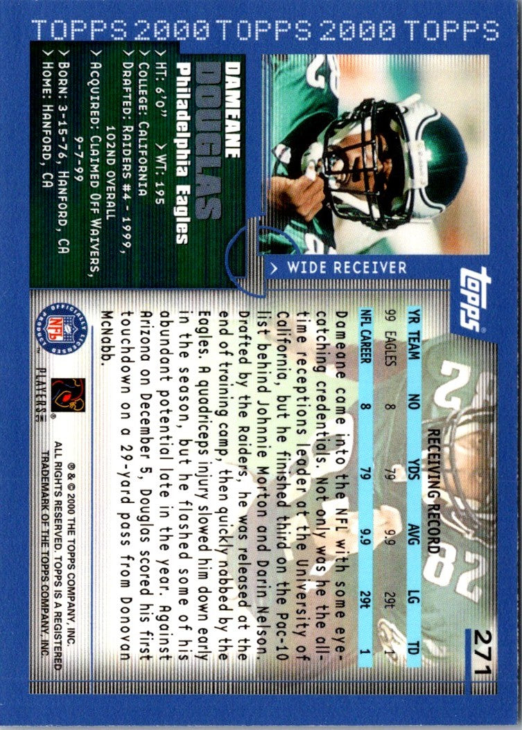 2000 Topps Dameane Douglas