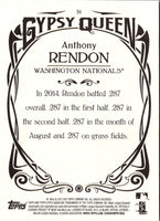 2015 Topps Gypsy Queen Anthony Rendon #51A