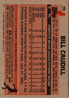 1983 Topps Bill Caudill #78 EX