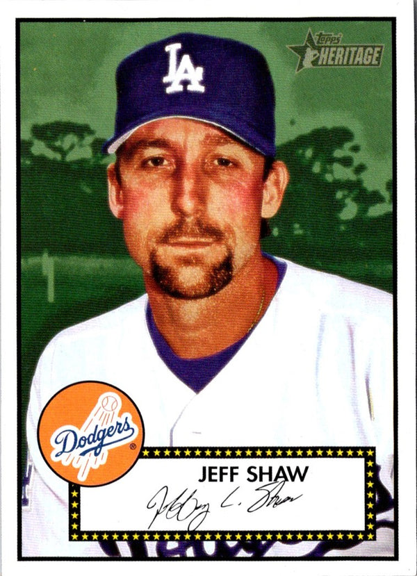 2001 Topps Heritage Jeff Shaw #234