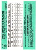1984 Donruss Luis Salazar