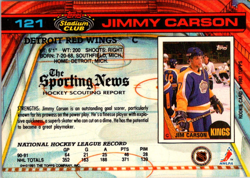 1991 Stadium Club Jimmy Carson