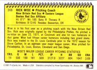 1991 ProCards Rick Wise #368