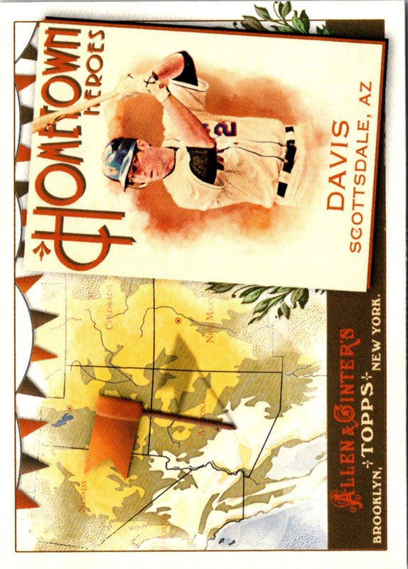 2011 Topps Allen & Ginter Hometown Heroes Ike Davis #HH45