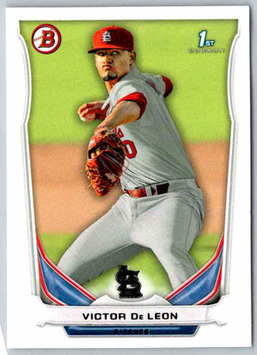 2014 Bowman Victor De Leon #BP101