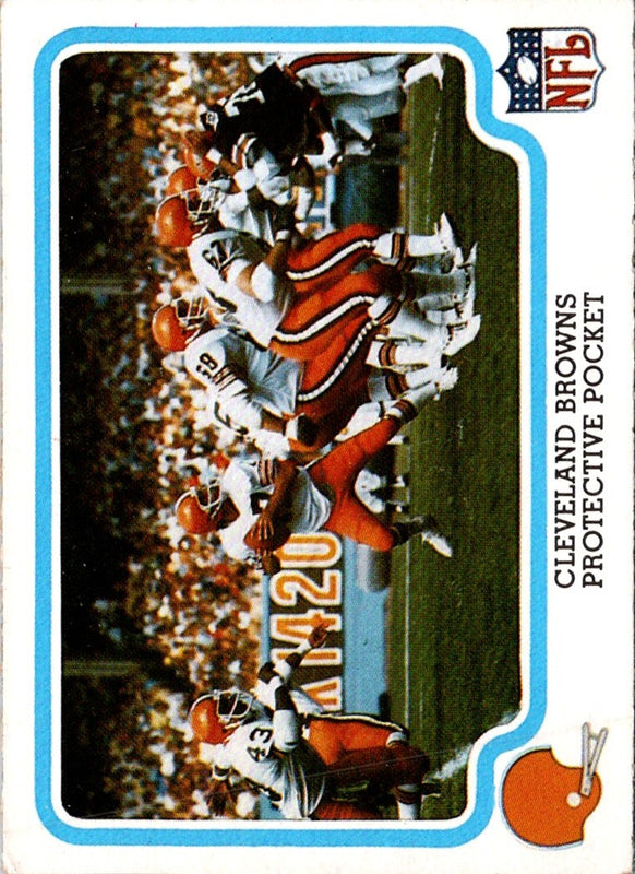 1979 Fleer Team Action Protective Pocket (Offense) #11