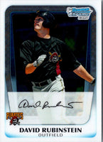 2011 Bowman Chrome Prospects David Rubinstein #BCP55