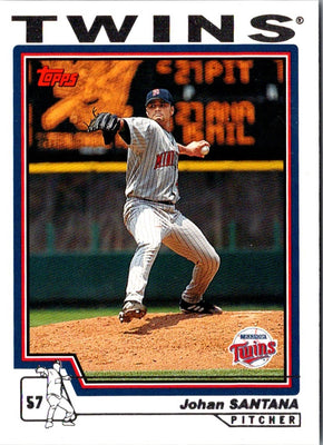 2004 Topps Johan Santana #115