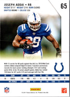 2011 Panini Rookies & Stars Joseph Addai #65