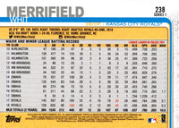 2019 Topps Whit Merrifield #7