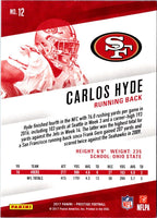 2017 Panini Prestige Carlos Hyde #12