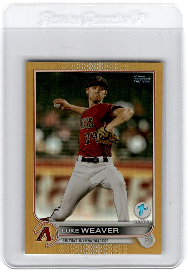 2022 Topps 1st Edition Gold Luke Weaver #273 Gold