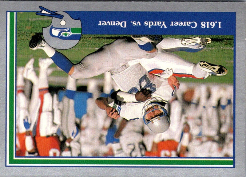 1989 Pacific Steve Largent 1618 Career Yards vs. #72