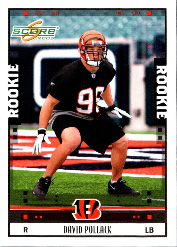 2005 Score David Pollack #346 Rookie