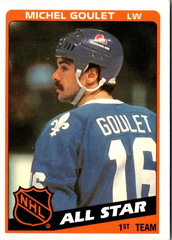 1984 Topps Michel Goulet #153