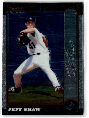 1999 Bowman Jeff Shaw #28