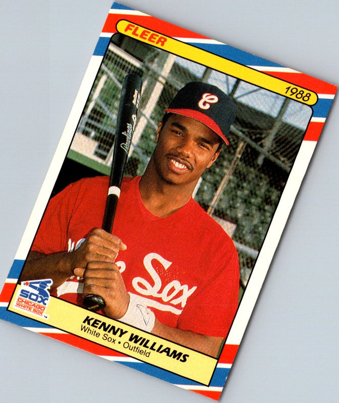 1988 Fleer Kenny Williams #412 Rookie