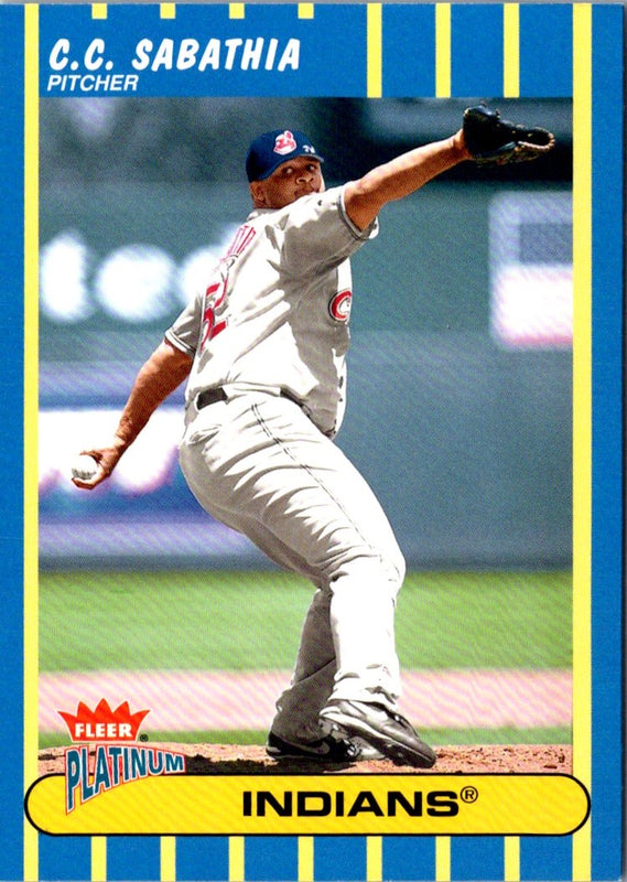 2003 Fleer Platinum CC Sabathia #199