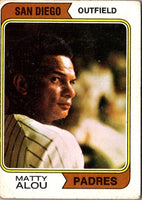1974 Topps Matty Alou #430
