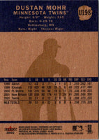 2002 Fleer Tradition Update Dustan Mohr #U198