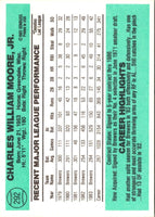 1984 Donruss Charlie Moore #292