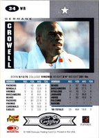 1999 Leaf Certified Germane Crowell #34