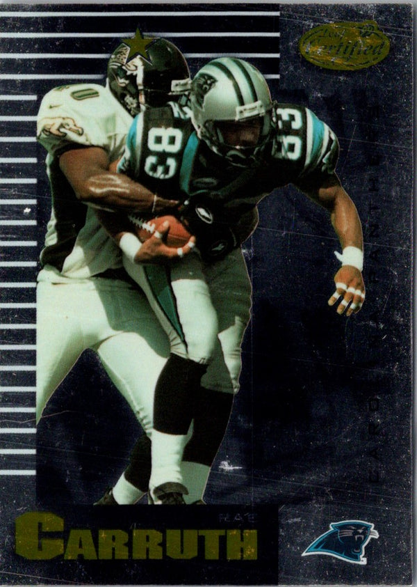 1999 Leaf Certified Rae Carruth #15