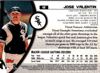 2001 Finest Jose Valentin #12