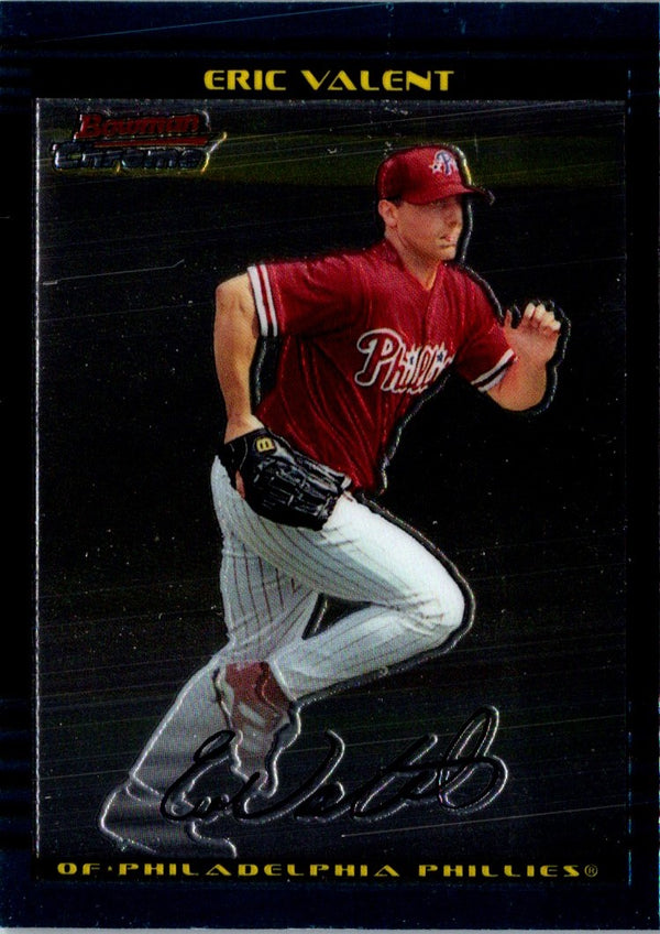 2002 Bowman Chrome Eric Valent #126