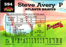 1992 Stadium Club Steve Avery