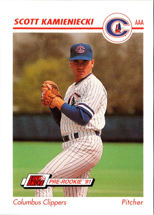 1991 Line Drive AAA Scott Kamieniecki #109