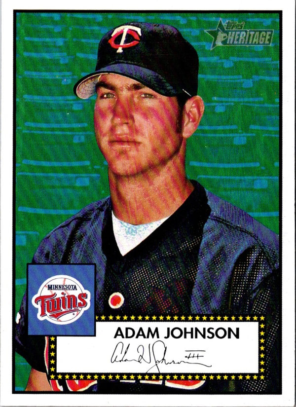 2001 Topps Heritage Adam Johnson #150